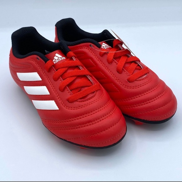 Kids Size 11 K - Adidas Copa 20.4 FG J Soccer Cleats / Red/Black - NEW - Picture 2 of 5